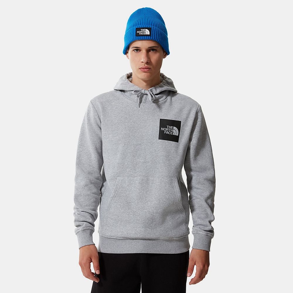 The North Face Hoodie Mens Australia - The North Face Fine Light Grey (EVK-685294)